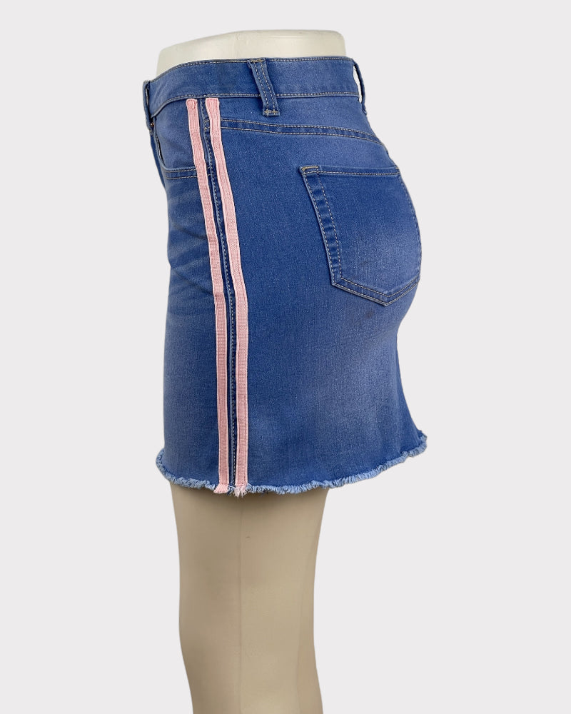 No Boundaries Mid-rise Denim Mini Skirt (W25)