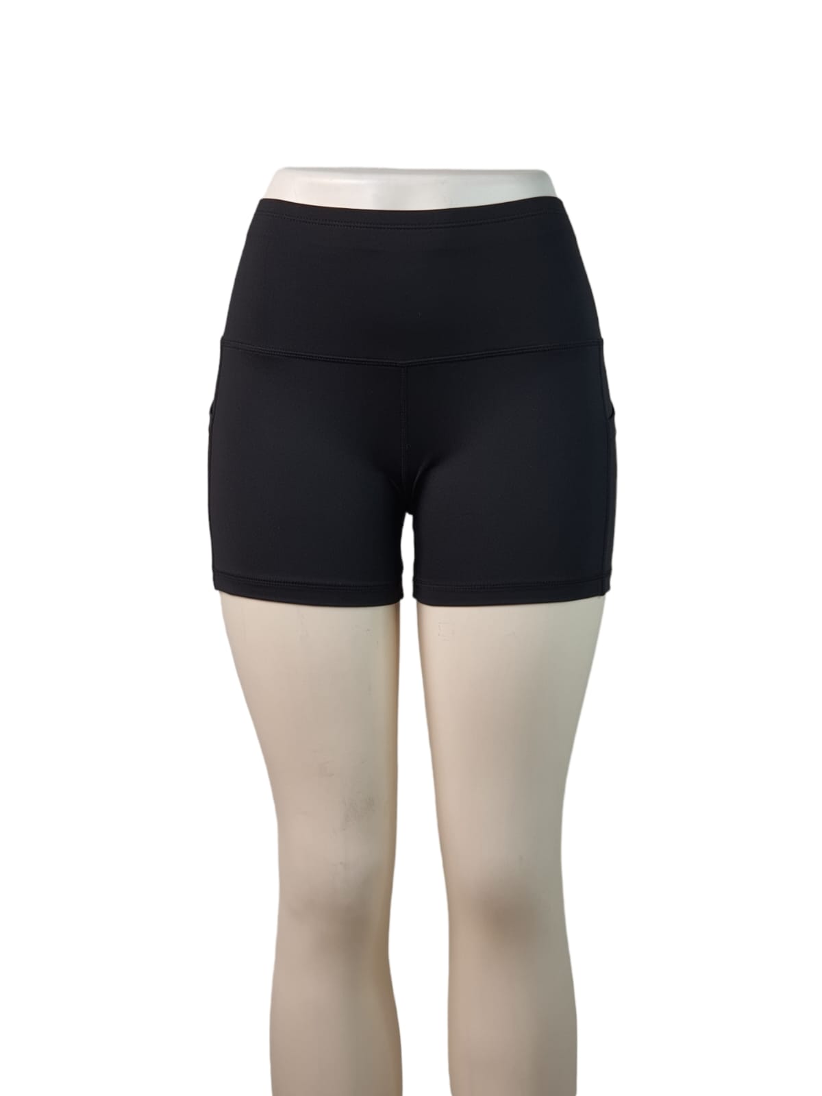 Black Polyester Cycling Short ( S )