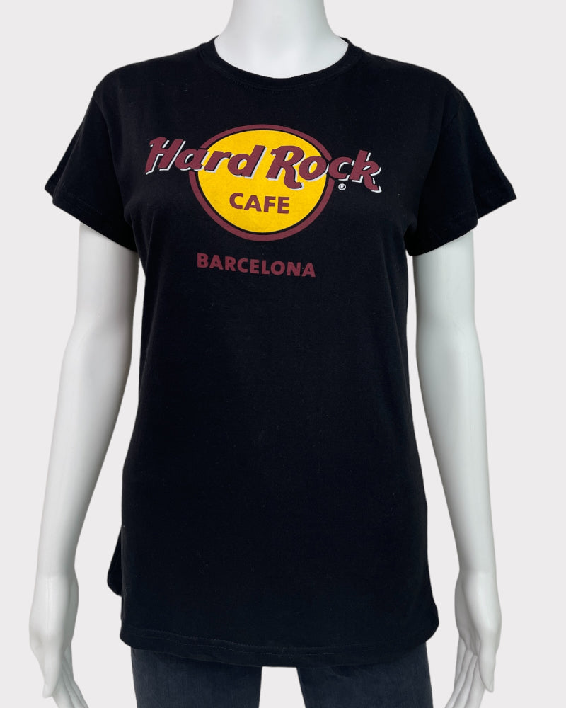 Hark Rock Cafe Official Merch Black Short-Sleeve T-Shirt (M)