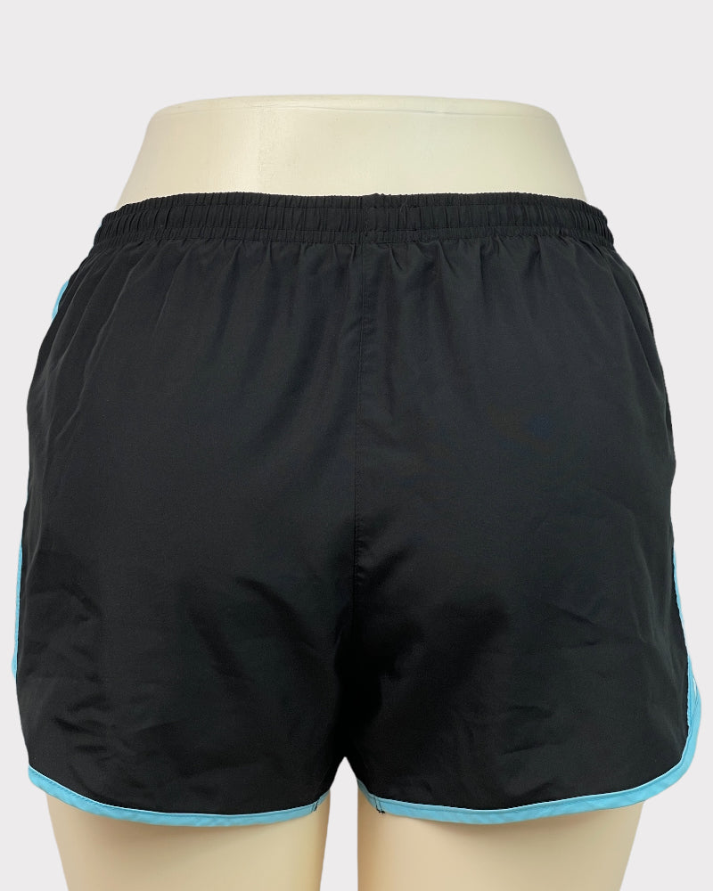 Nike Black And Blue Dri-Fit Active Shorts (W29)