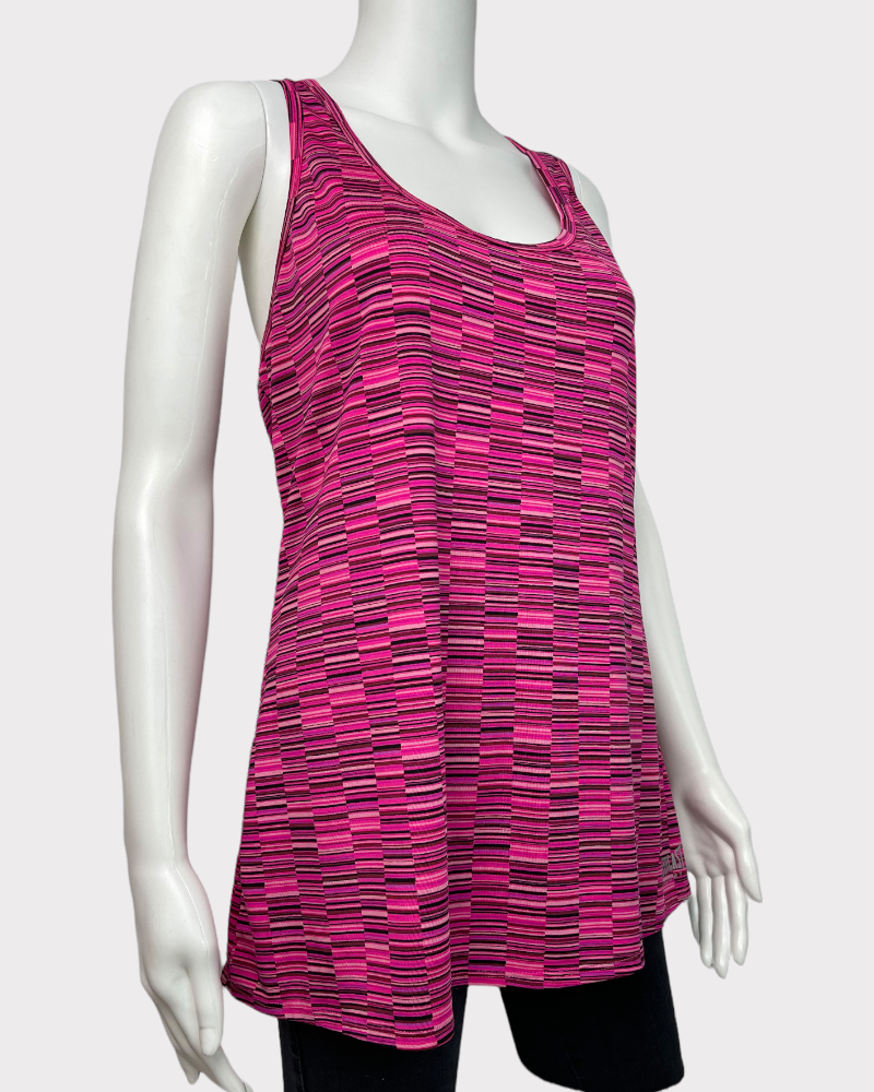 Everlast Sport Pink, Black, Purple Tank Top (L)