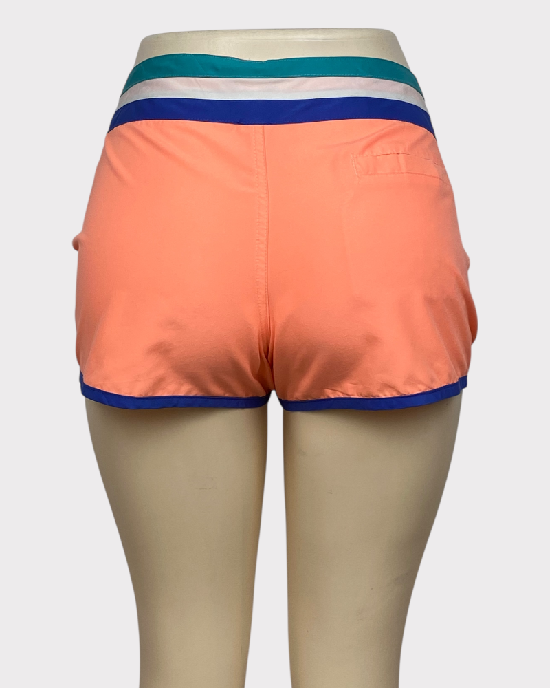 Raya Sun Orange color with blue,White,Light blue West Design (L)