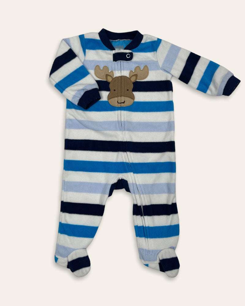 Carter's Boys Striped Sleepsuit (3-6M)