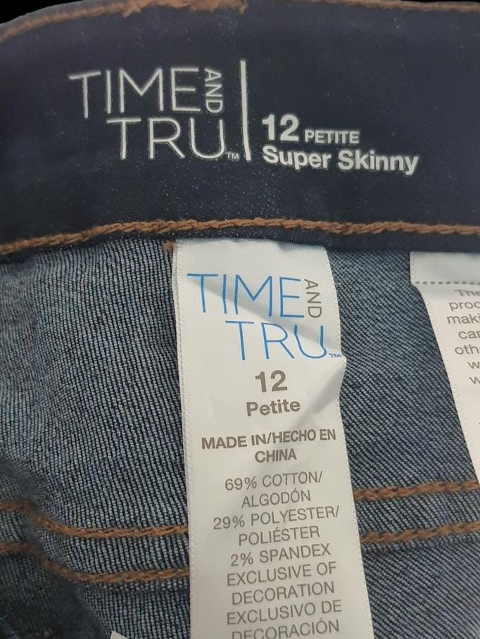 Time And Tru Super Skinny Ladies Pants