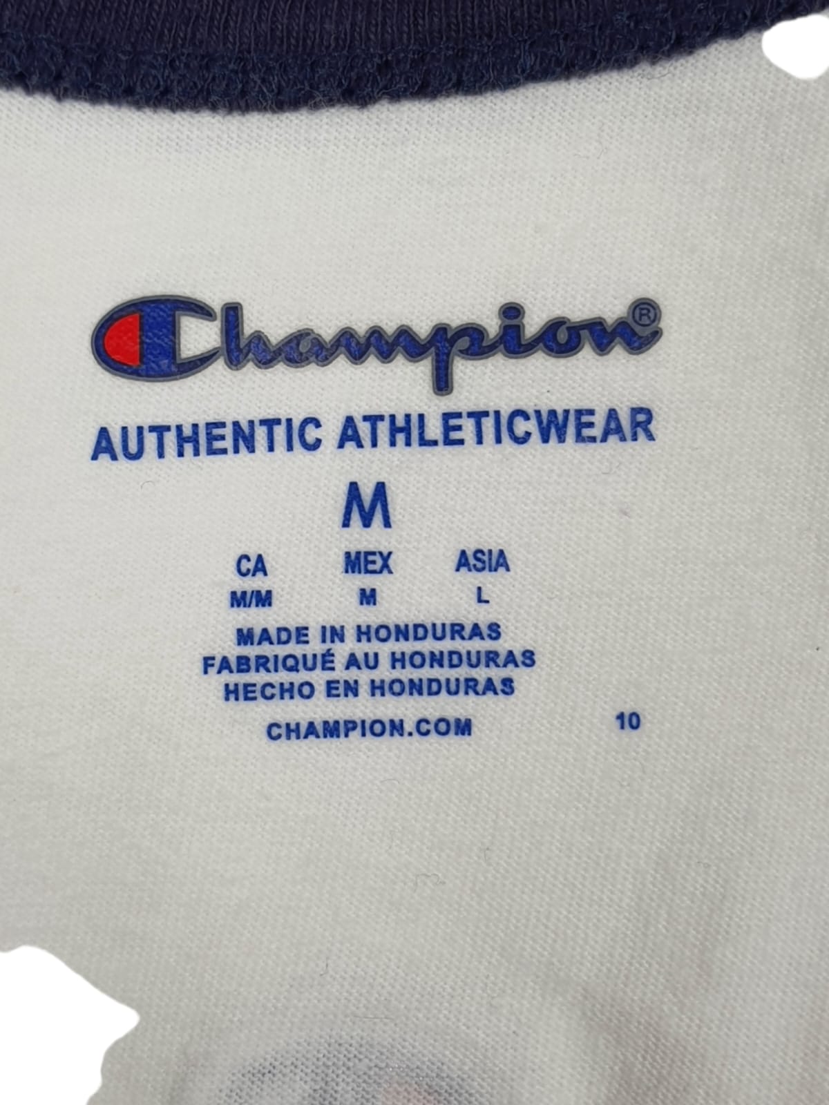 Champion Authentic White Tank Top (M)