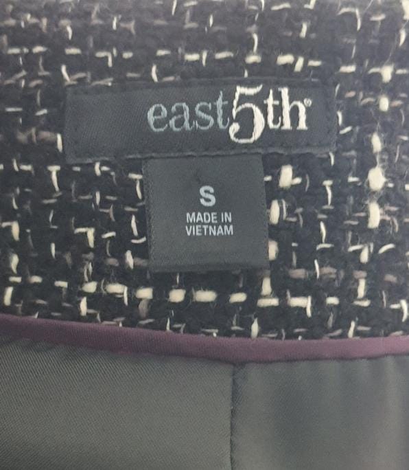 East 5th Black Stripe Blazer ( S )