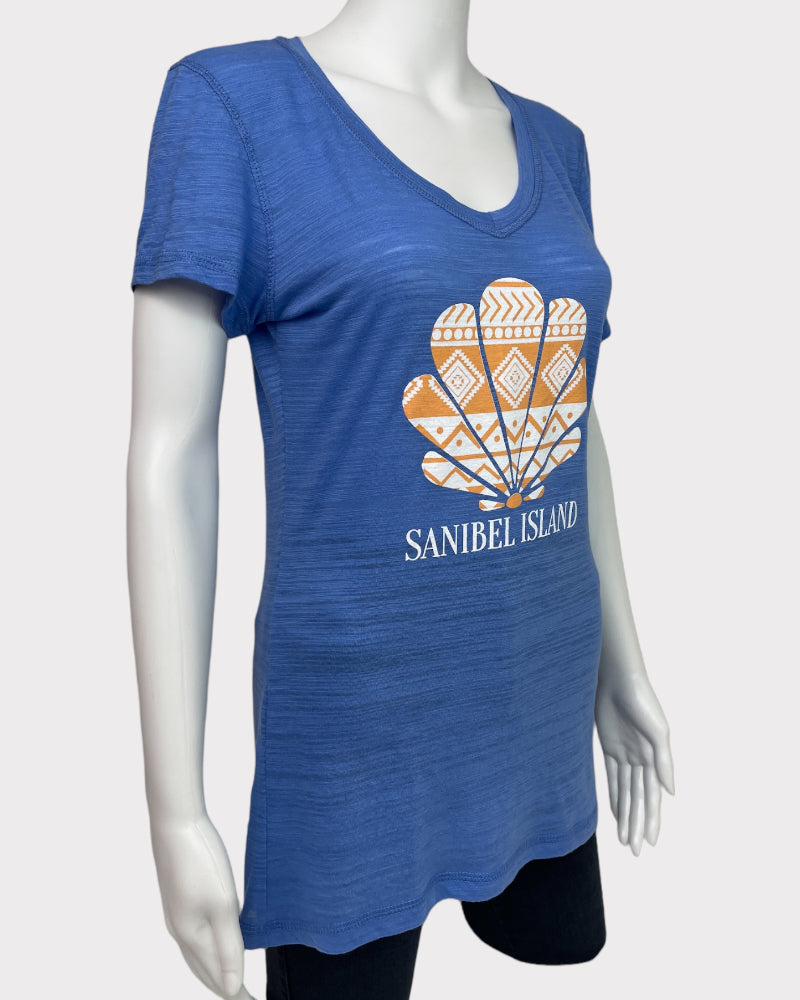 Soft As A Grape Blue Short-Sleeve T-Shirt (M)