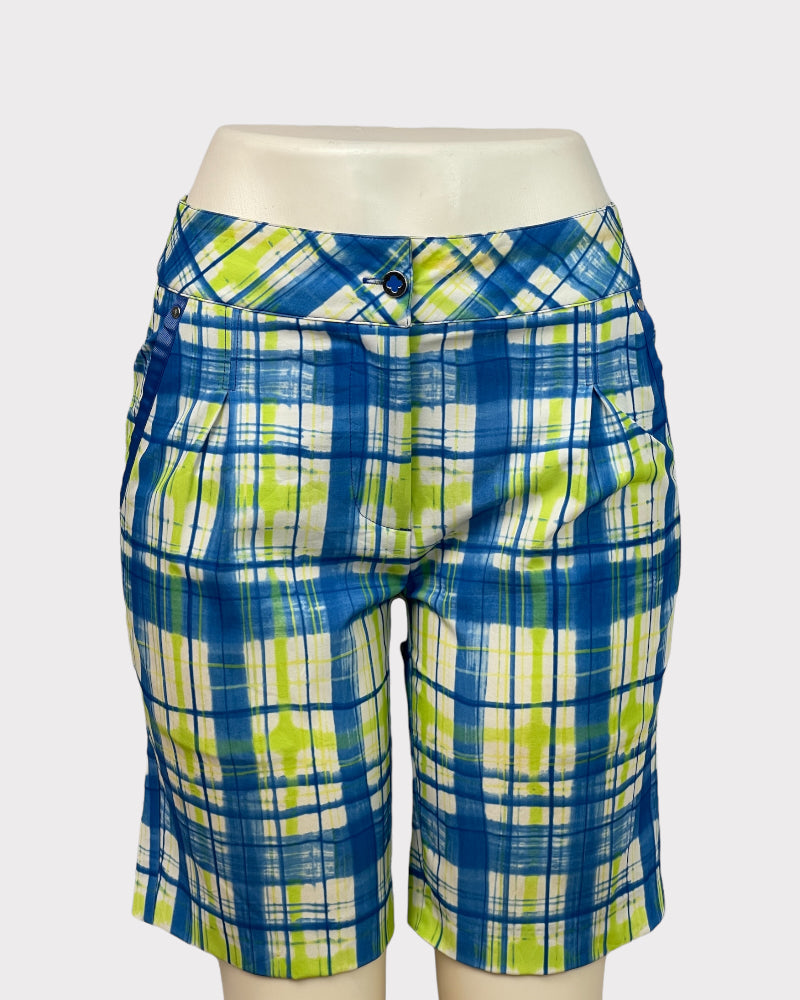 Ep Pro Blue Golf Shorts, Printed Shorts (W28)