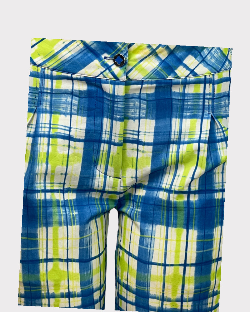 Ep Pro Blue Golf Shorts, Printed Shorts (W28)