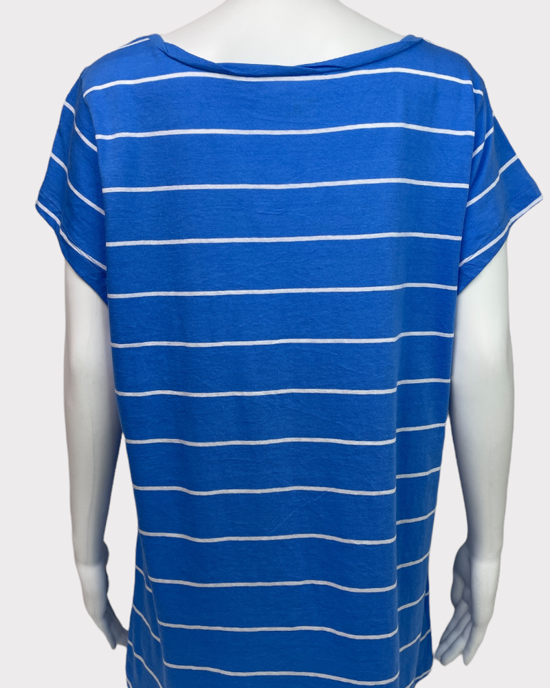 Gap Blue Short-Sleeve T-Shirt (XL)