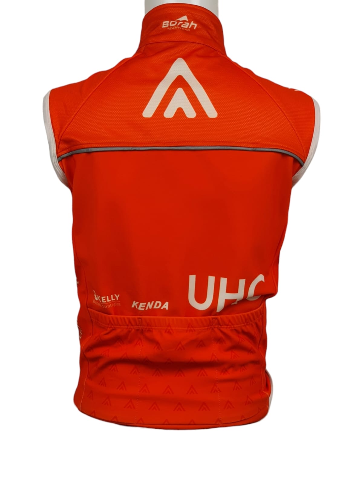 Borah Orange Rally Sleeveless Cycling Tops (S)