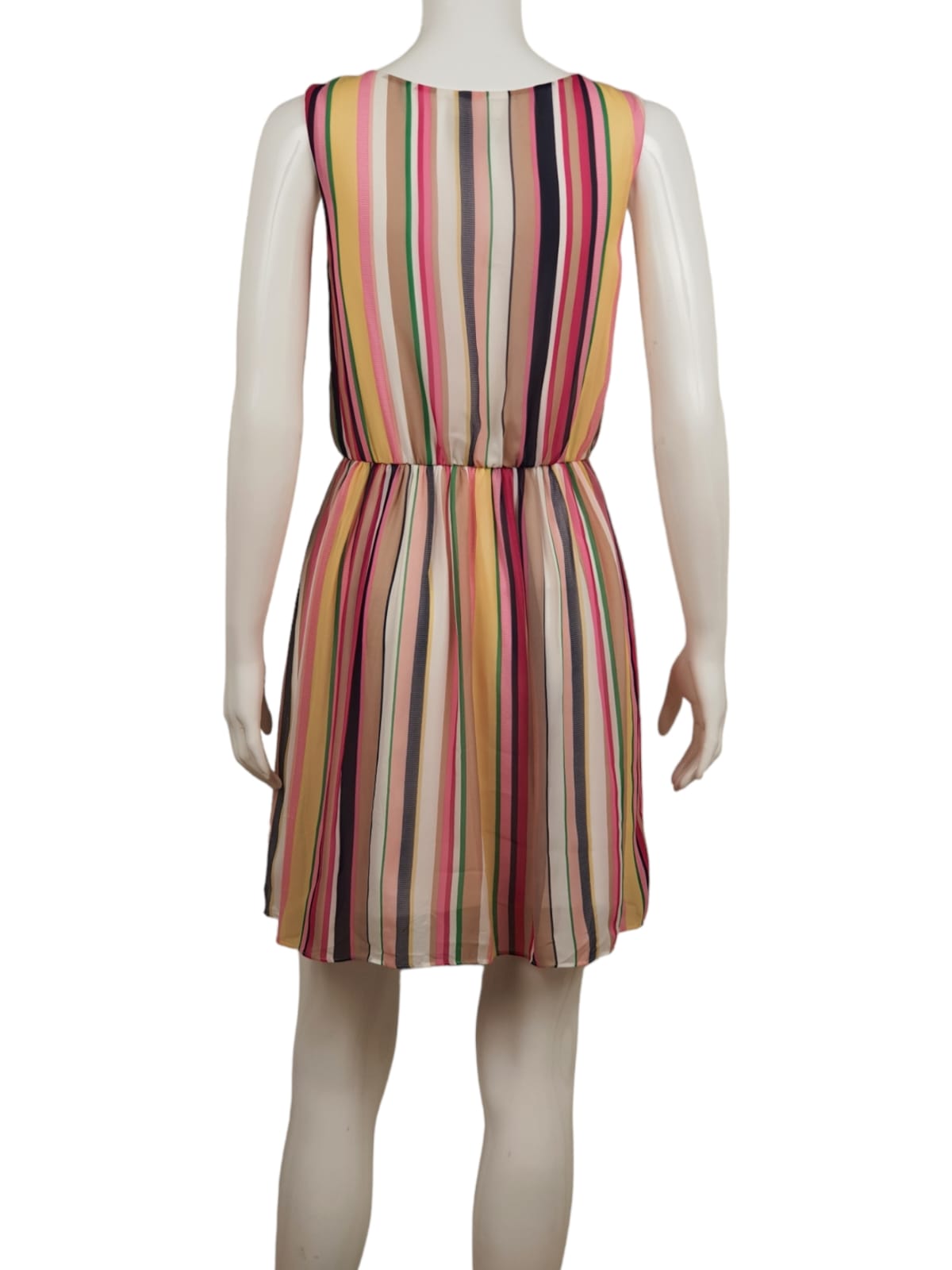 By&By Colored Striped Dress (S)