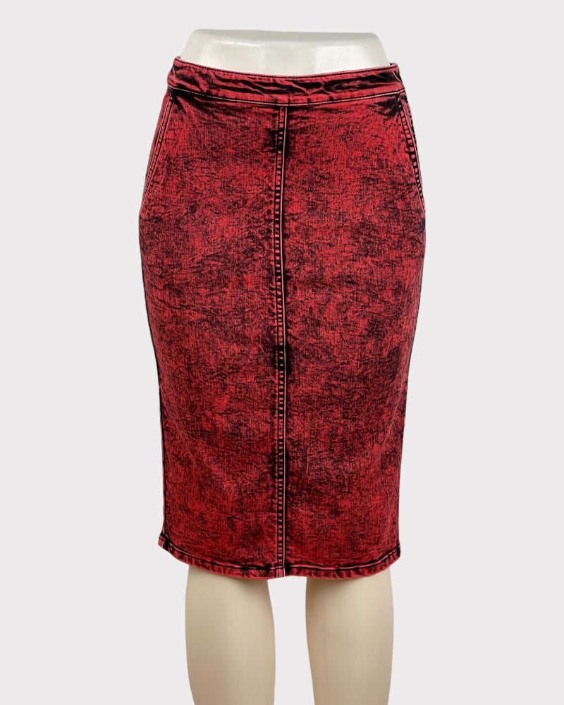 iRoo Denim Midi Skirt (W26)