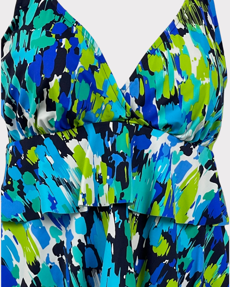 Tropical Escape One Piece Swimsuit (L)