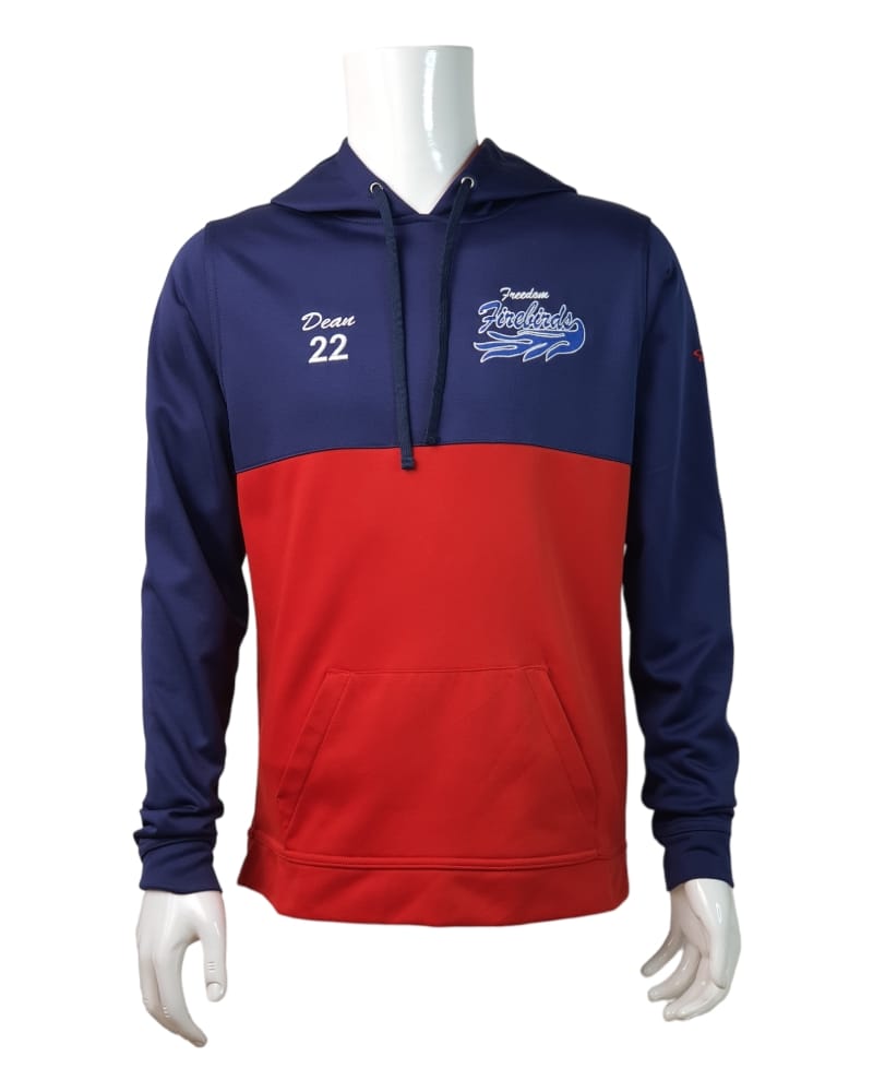 Boombah Firebirds Blue/red Mens Jacket ( M )