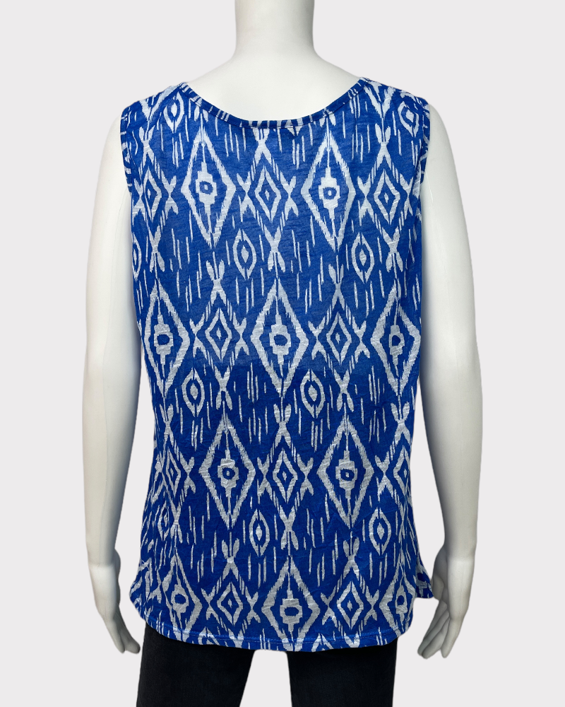 Soft Works Blue Tank Top (L)