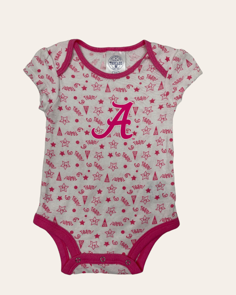 Rivalry Threads Girls Bodysuit (3-6M)