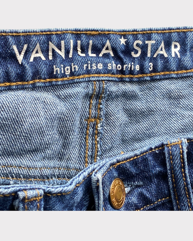 VANILLA STAR Blue Denim Short (3)