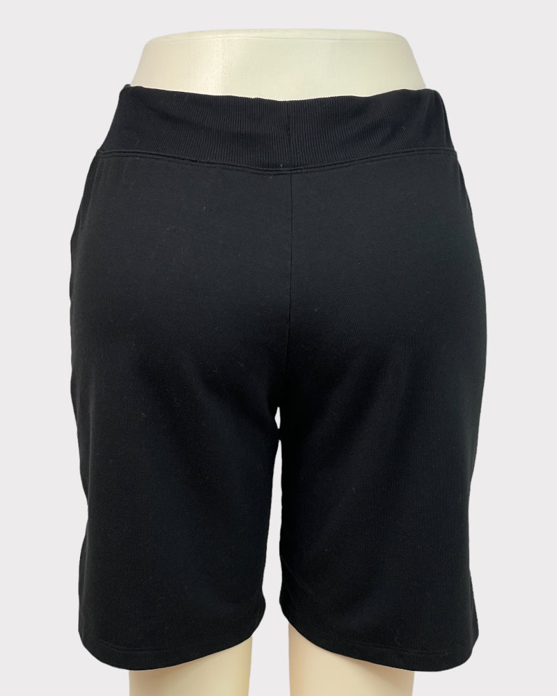 Athletic Works Black Sweatshorts (W28)