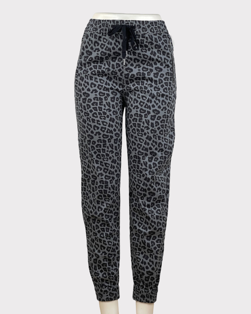 Celebrity Pink Grey Cheetah Print Jogger (W26)