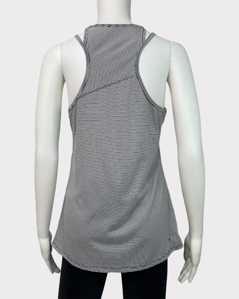 RBX White and Black Striped Tank Top (S)