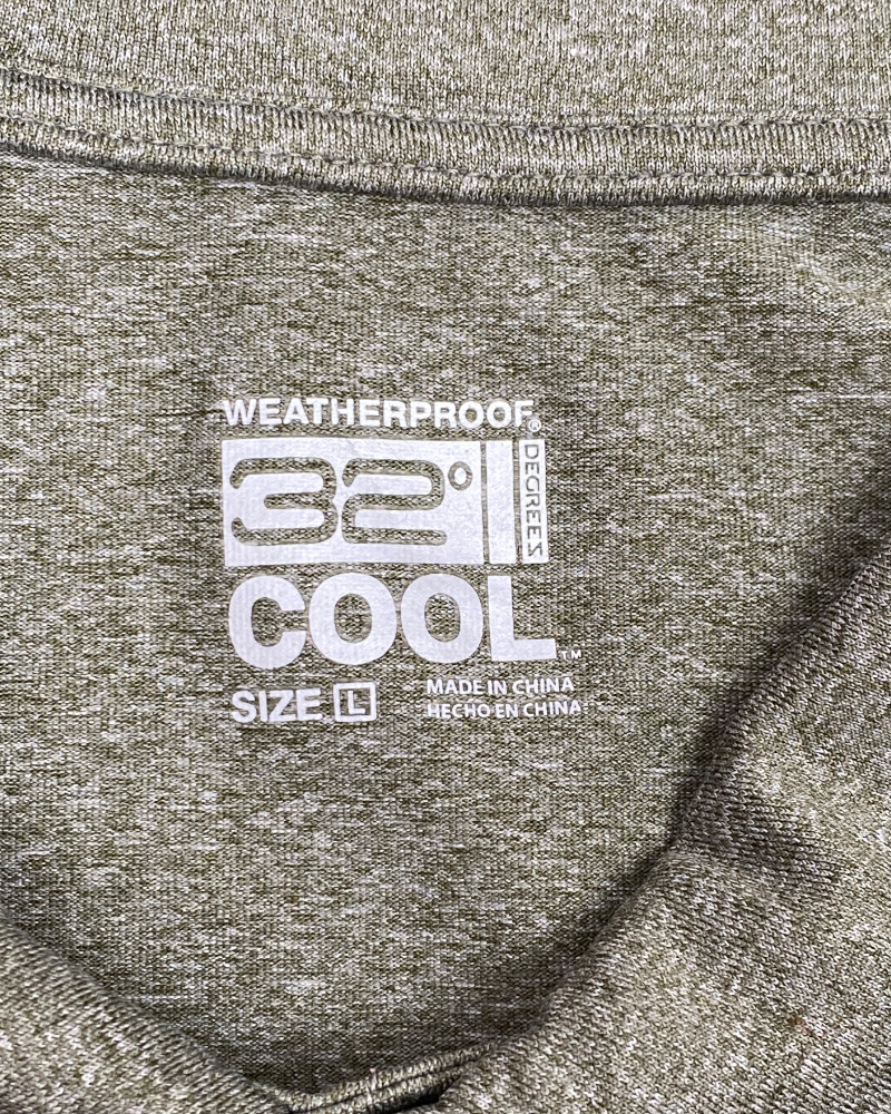 DRI-Fit Olive green polo (L)