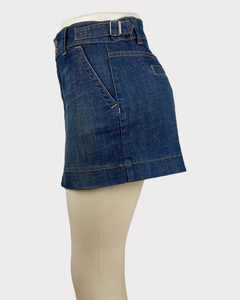 Gap Jeans Denim Mini Skirt (W32-34)