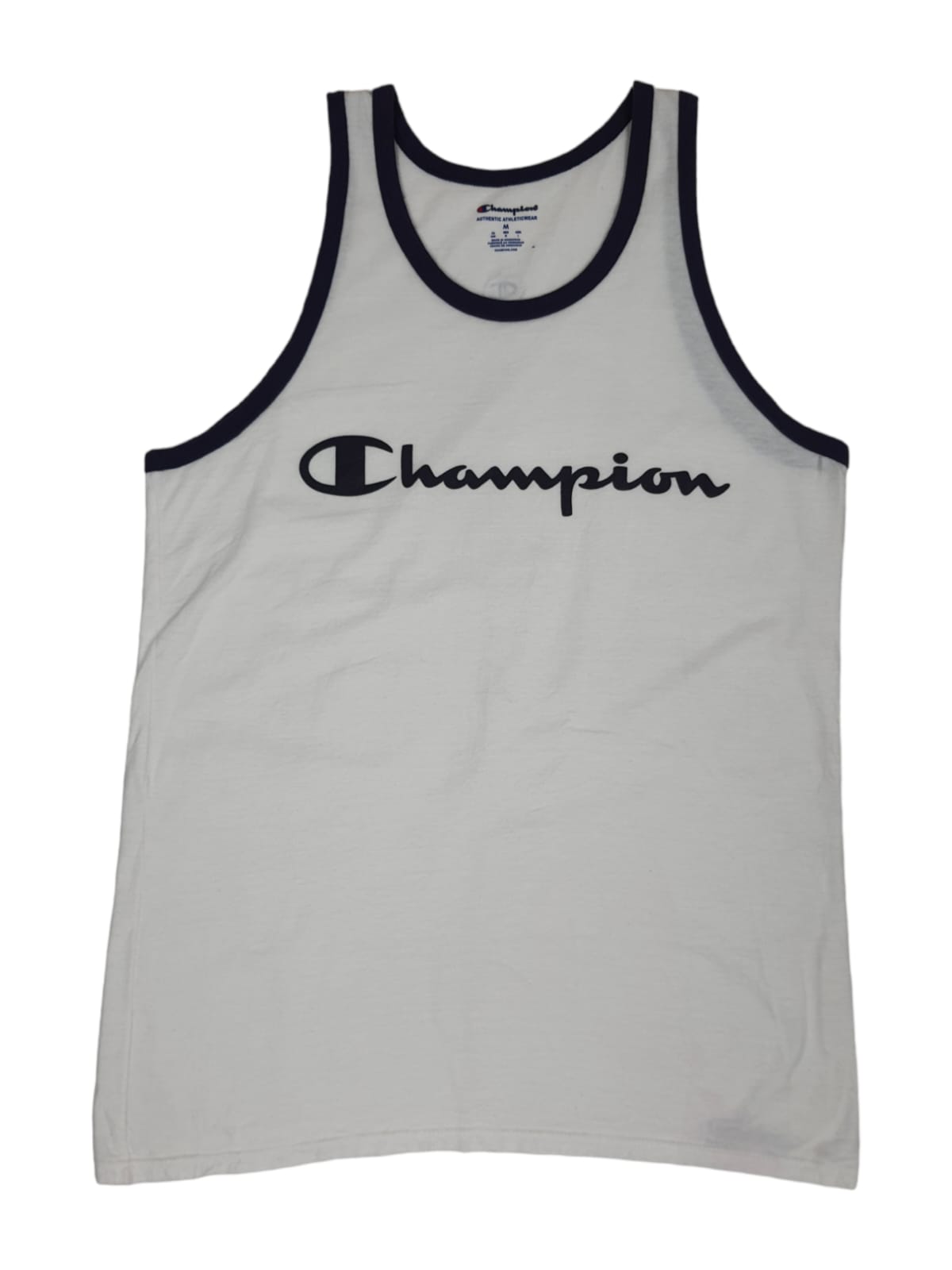 Champion Authentic White Tank Top (M)