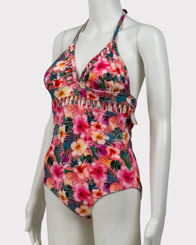 OP Floral One Piece Swimsuit (M)