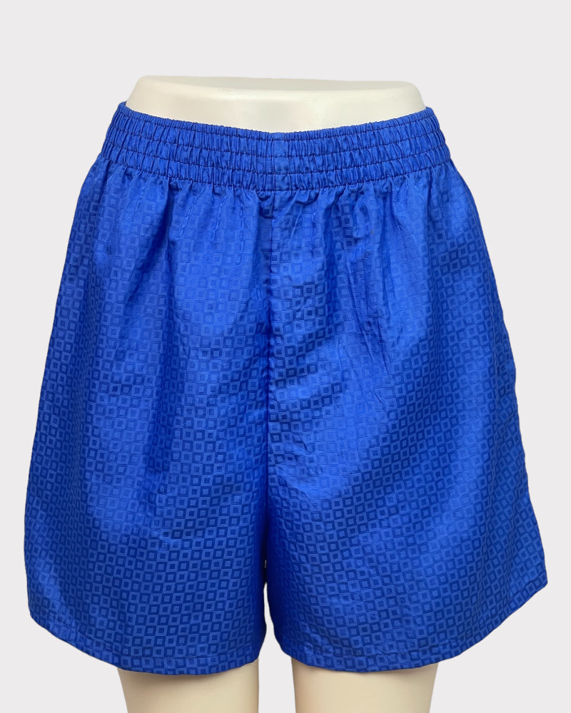 Pacific Connections Blue Active Shorts (L)