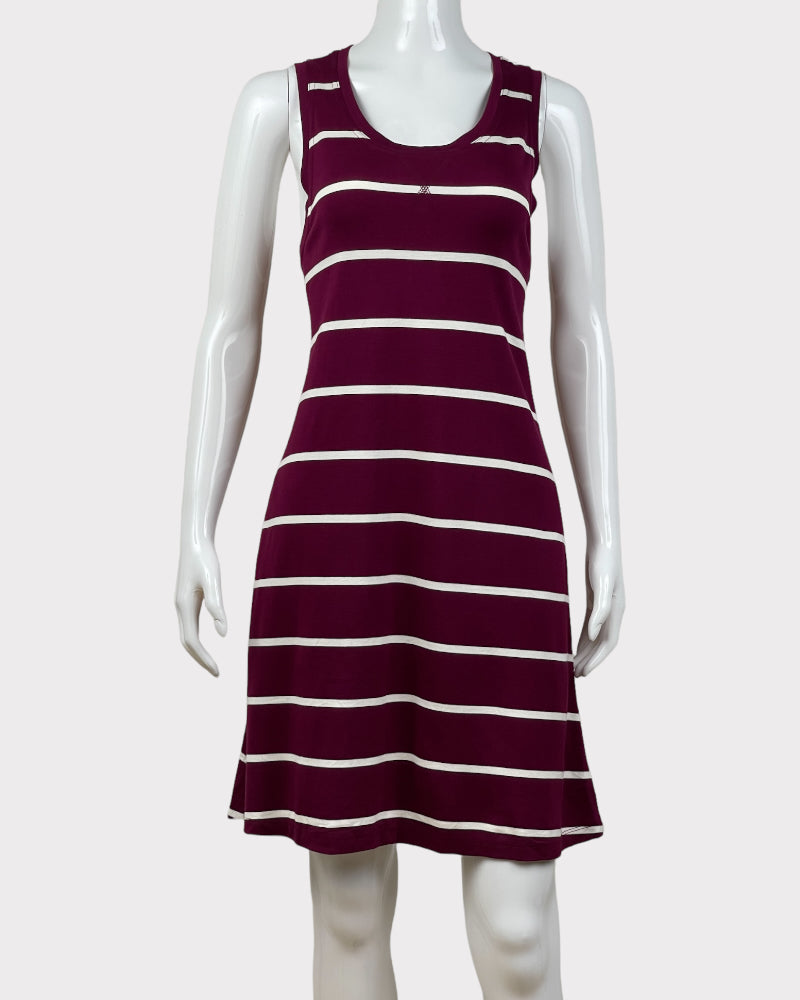 Merona Striped Sleeveless Dress (M)