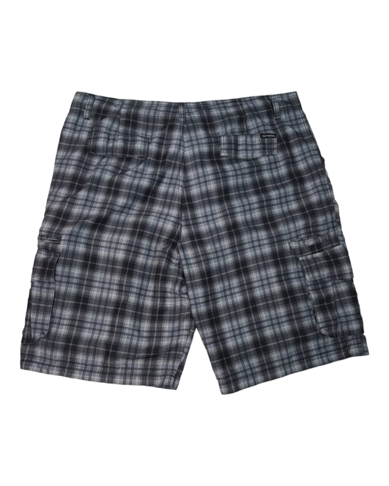 Burnside Striped Checkered Short ( 38 )