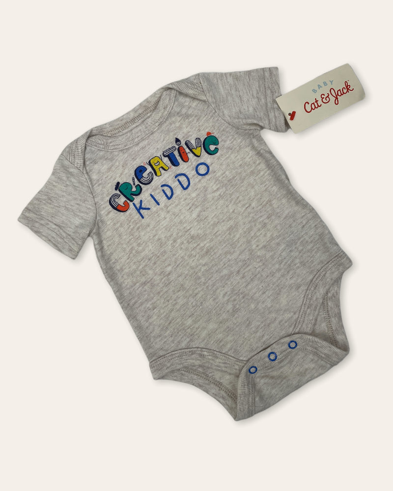 Cat & Jack Creative Kiddo Bodysuit (NB)