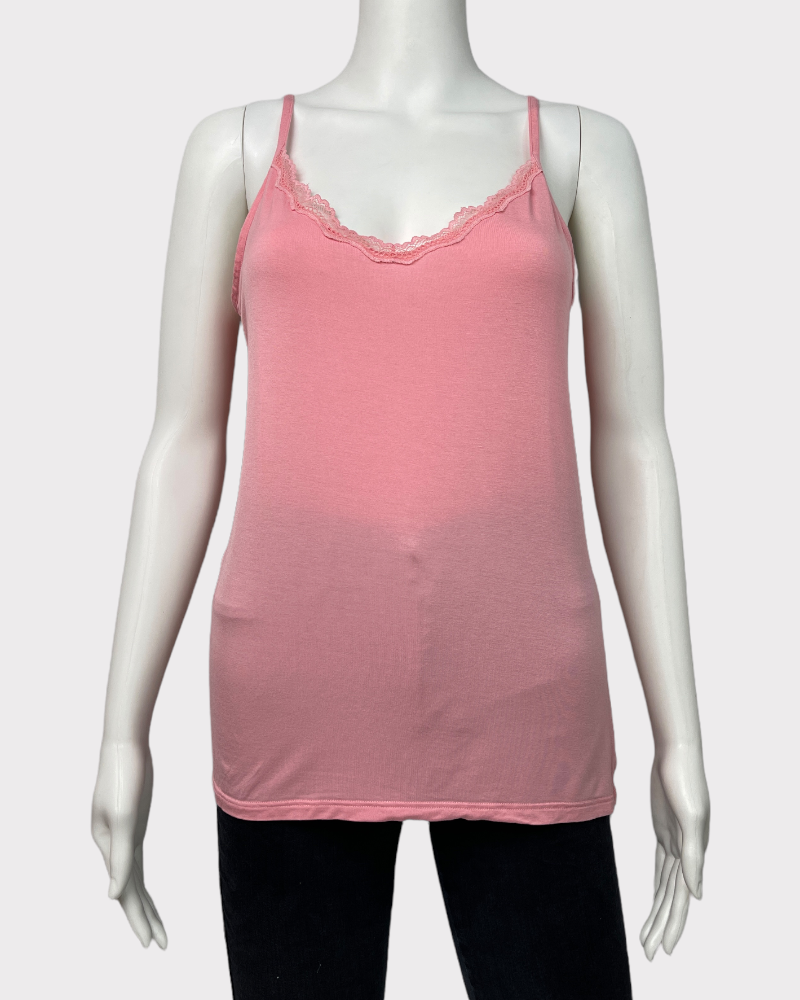 Baby Pink Tank Top (M)