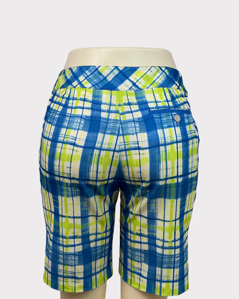 Ep Pro Blue Golf Shorts, Printed Shorts (W28)