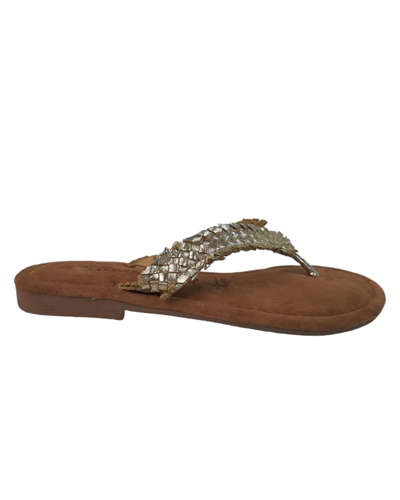 Tamaris Leather Cuil Flat Ladies Sandal ( 37 )