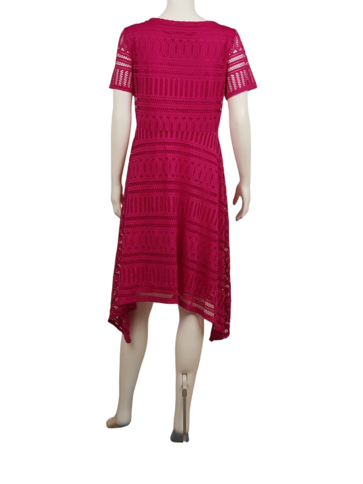 Dana Buchman Pink Lace Dress (M)