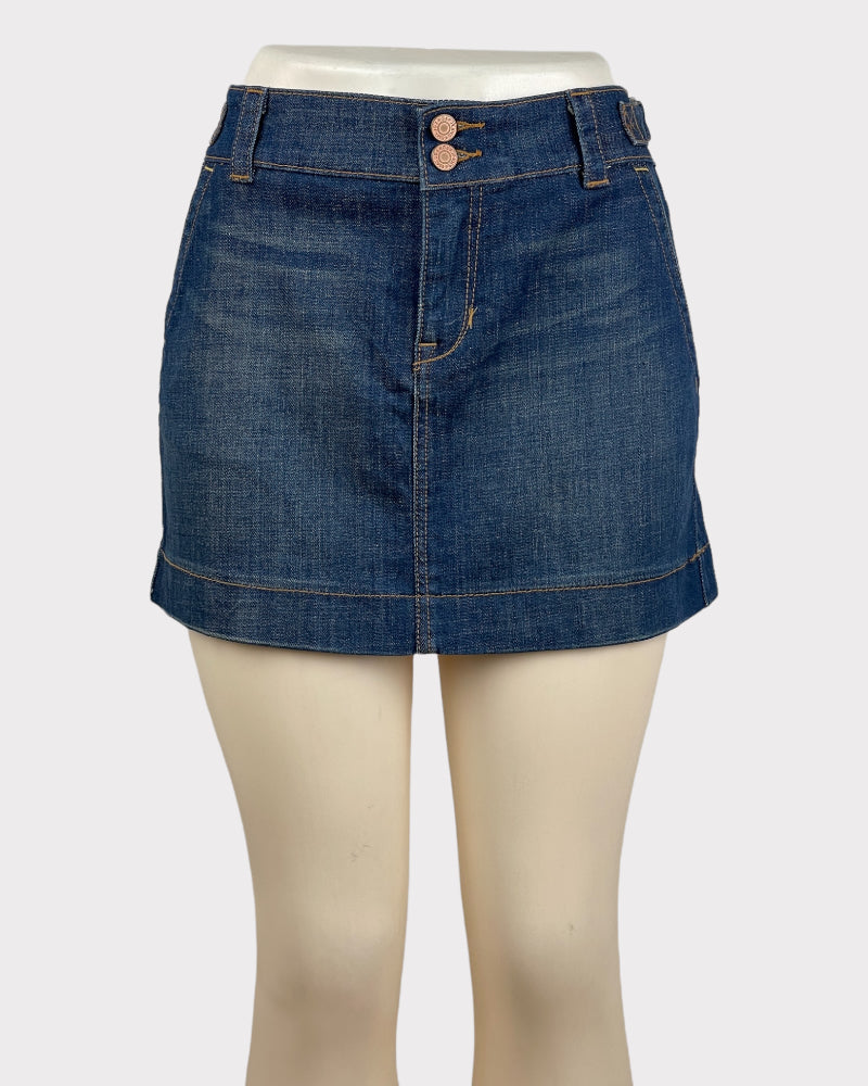 Gap Jeans Denim Mini Skirt (W32-34)