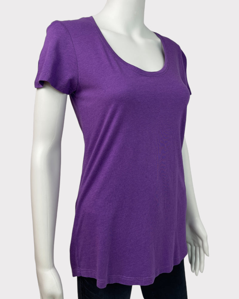 George Purple Short-Sleeve T-Shirt (XS)