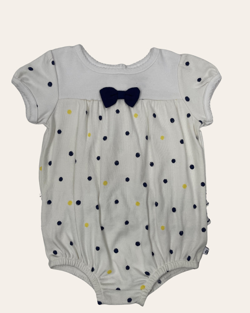 Absorba Girls Short Sleeve Bodysuit (3-6M)