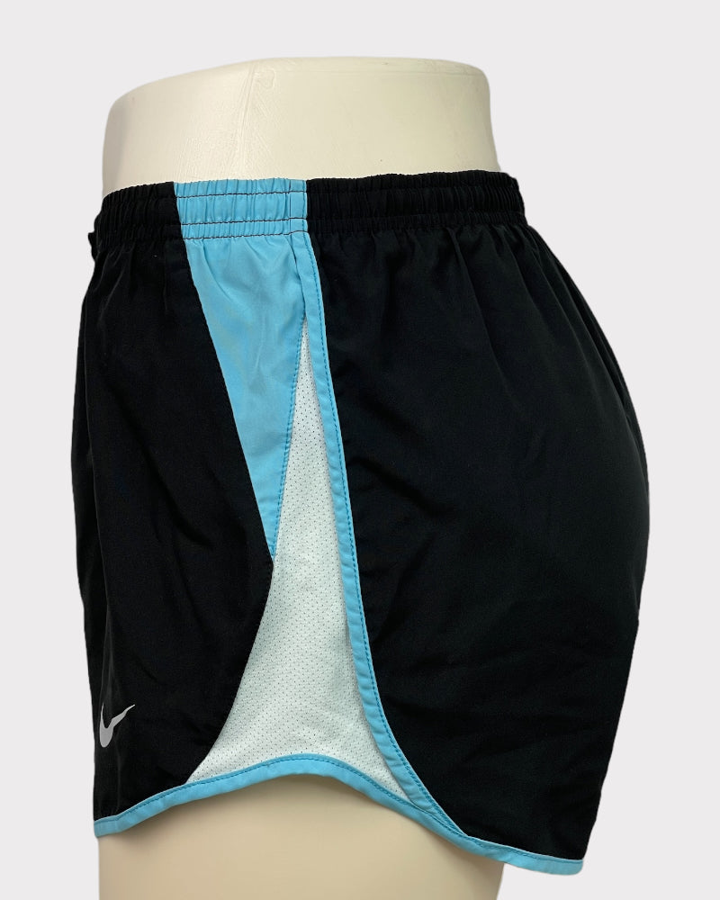 Nike Black And Blue Dri-Fit Active Shorts (W29)