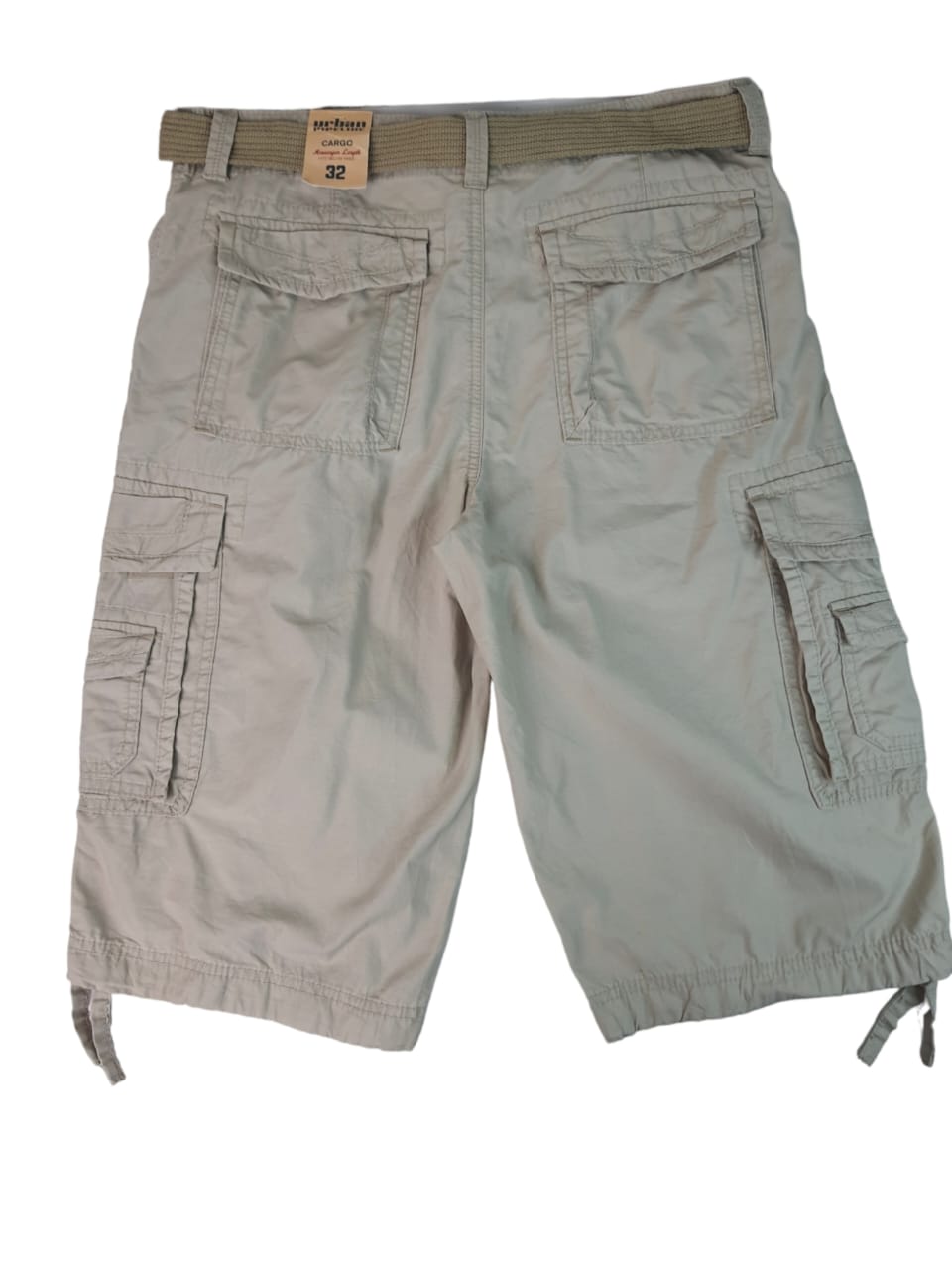 Urban Pipeline Gray Cargo Shorts ( 32 )