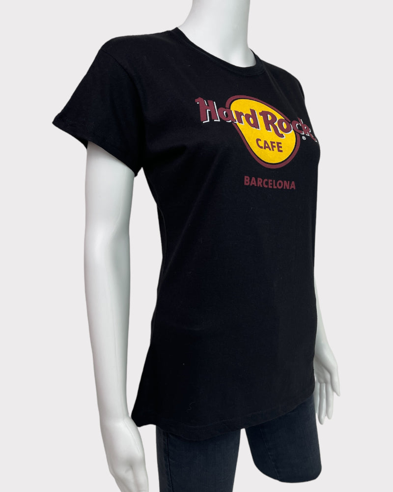 Hark Rock Cafe Official Merch Black Short-Sleeve T-Shirt (M)