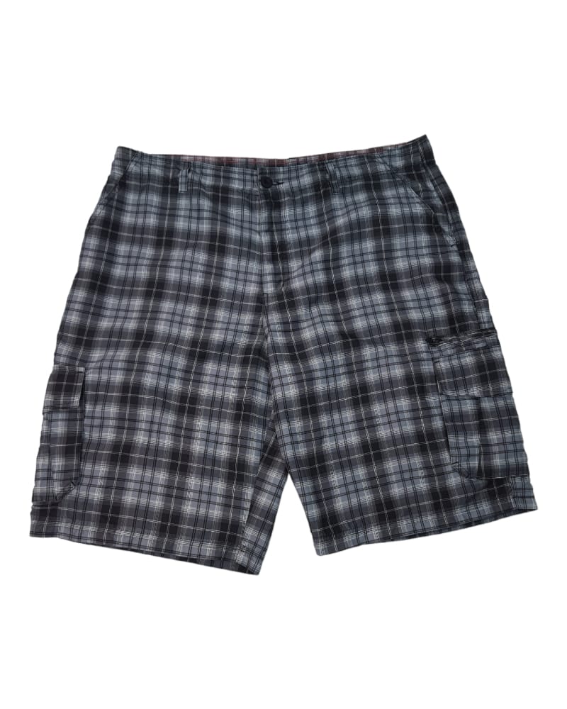 Burnside Striped Checkered Short ( 38 )