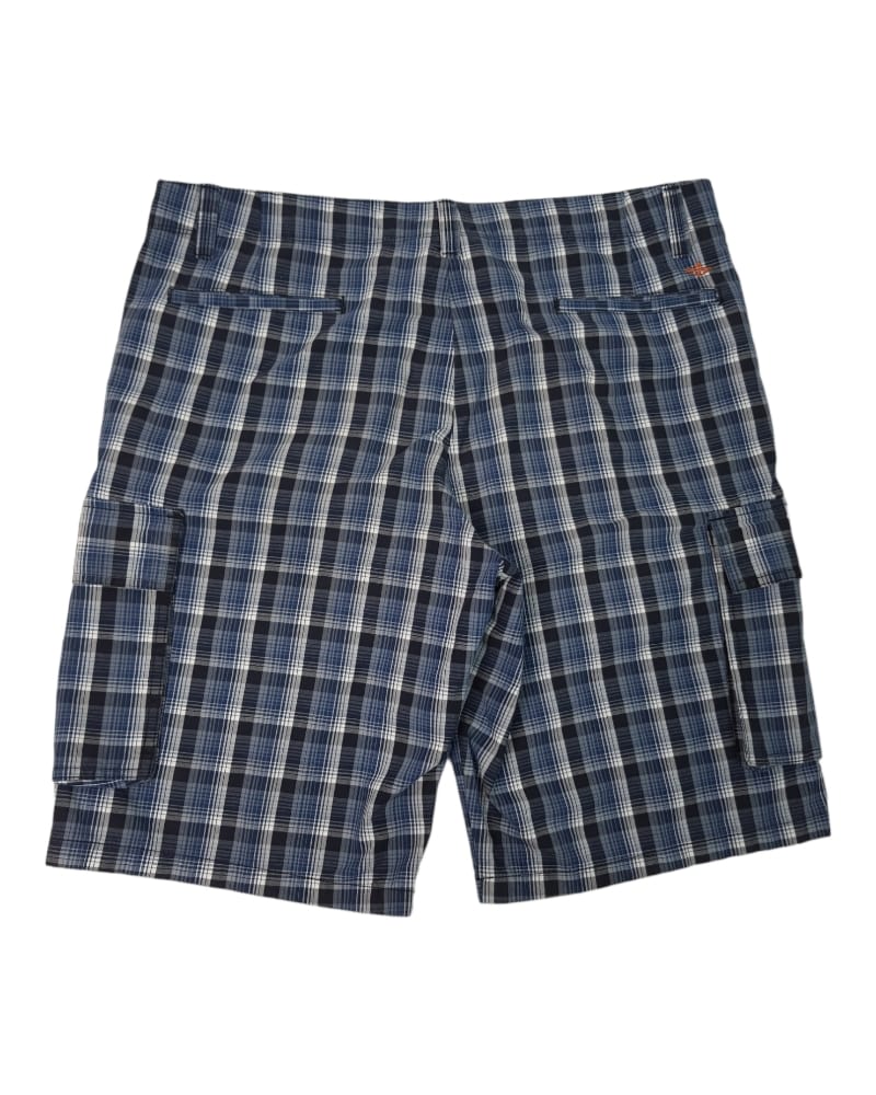 Dockers Blue Checkered Cargo Short ( 36 )