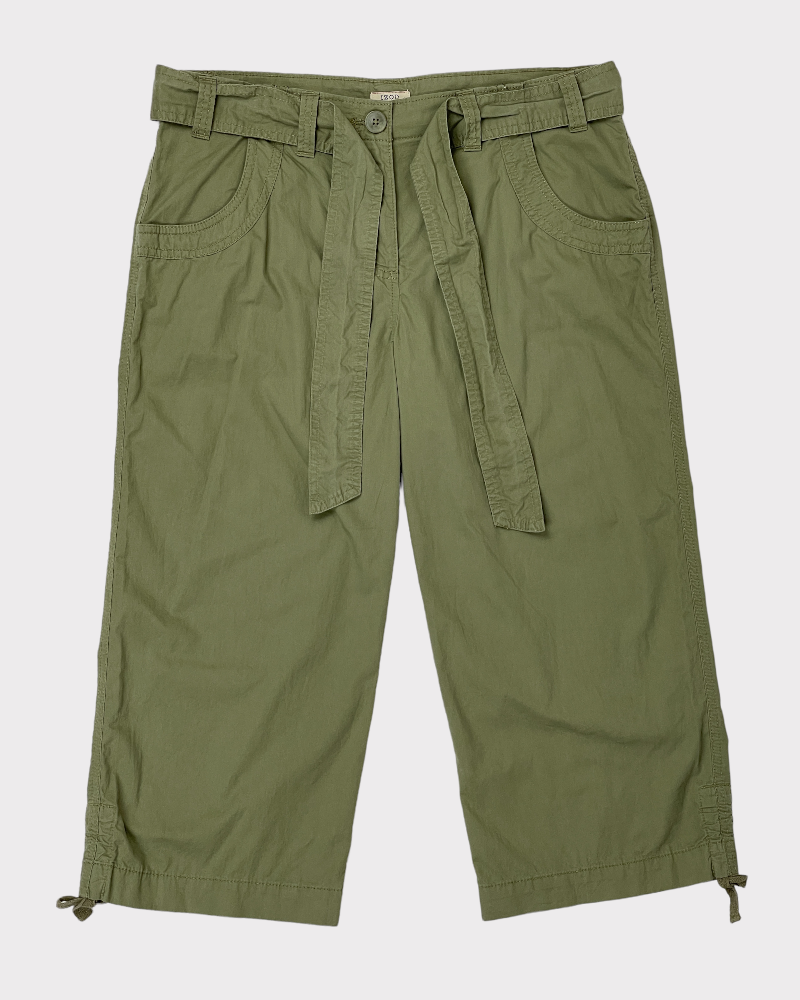 Izod Khaki Green Capri Pants (W32)