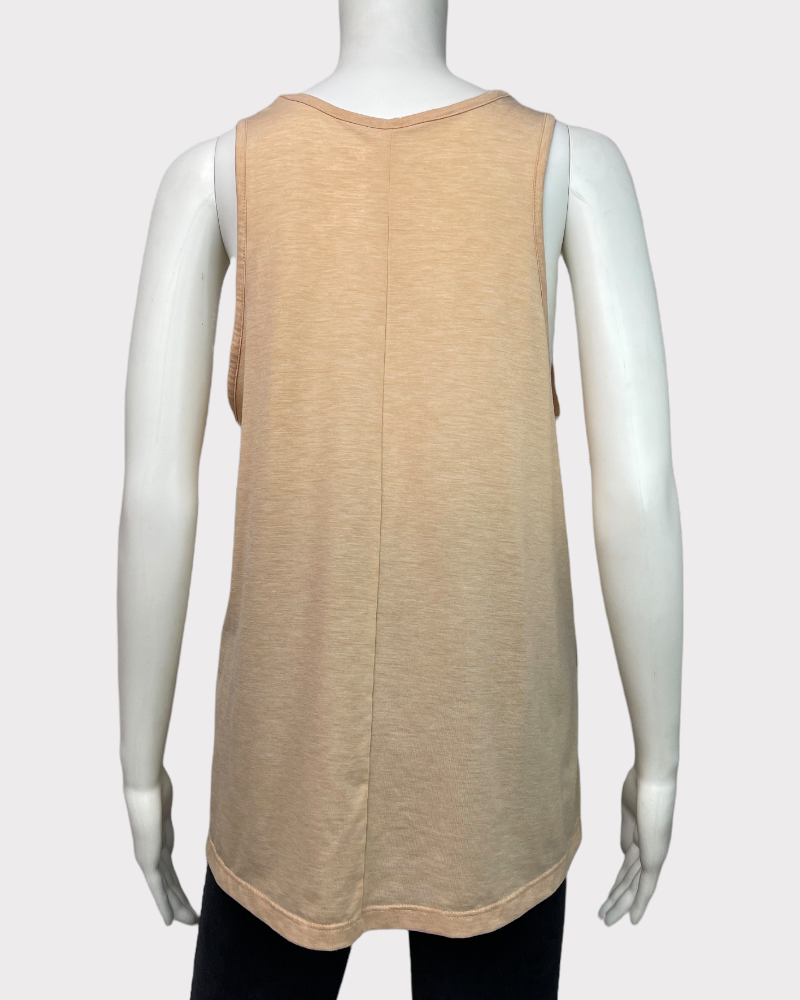 All In Motion Pale Orange Tank Top (M)