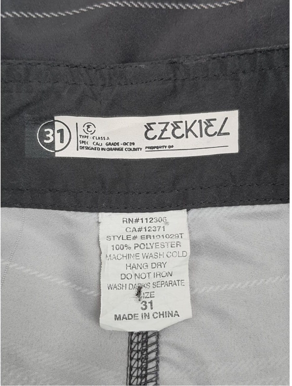 Ezekiel Types Dark Striped Men's Short (31)