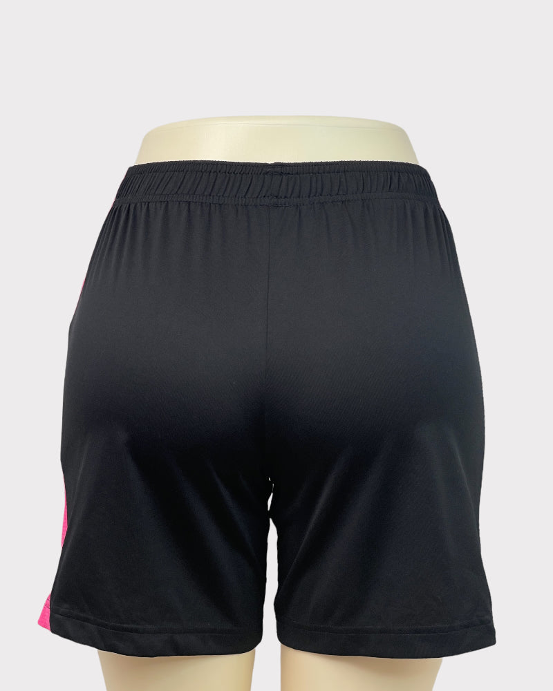 Danskin Now Black And Pink Active Shorts (M-L)