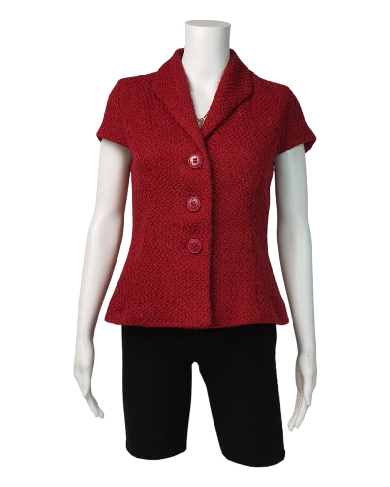 Cold Water Creek Red Blazer ( M )